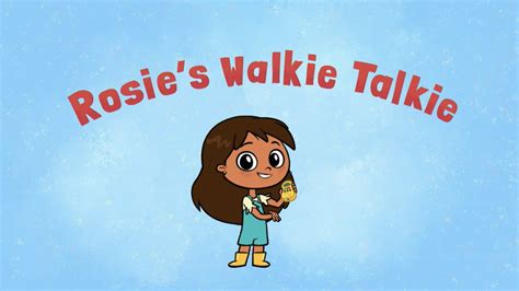 Rosies Walkie Talkie Rosies Rules Wiki Fandom