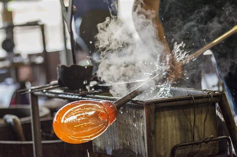 Glass Glass Artist Glass Blowing Glassblowing Heat Steam Artist Water Vapor Art Glass