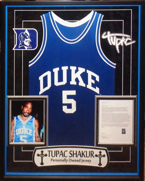 Tupac Shakur Personally Owned Jersey Featurepieces