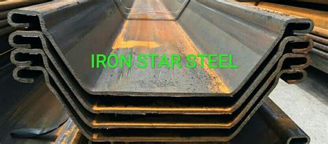 IRON STAR STEEL Sheet Pile Sheet Pile Baja U Type Steel Sheet Piles