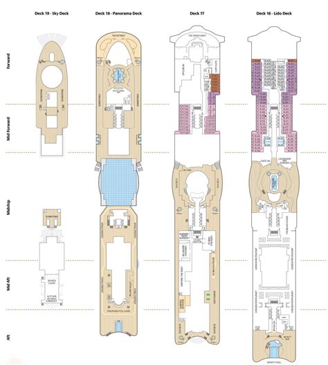 P O Cruises Arvia Deck Plans Wheres My Cabin Cruise Lowdown