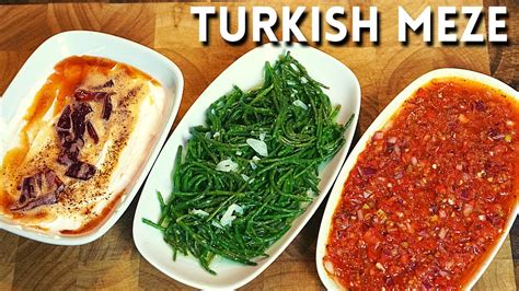 Easy And Quick Turkish Meze Recipes Turkish Tapas YouTube