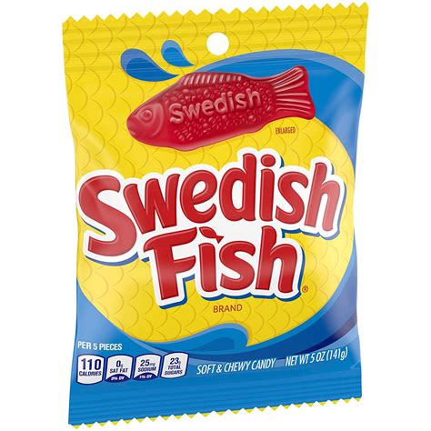 Swedish Fish Original 5oz Bag The Hookah Shop