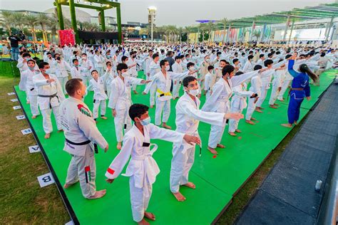 The Emirates Jiu Jitsu Federation Enters The Guinness Book Of Records