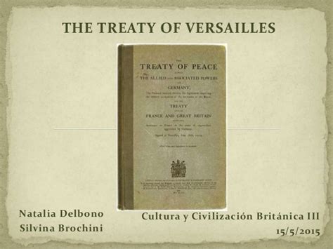 Treaty Of Versailles