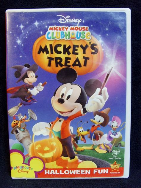 Disney Mickey Mouse Clubhouse Mickeys Treat Dvd 2007 Mint Disc•no