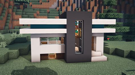 A Tiny Modern House Rminecraft