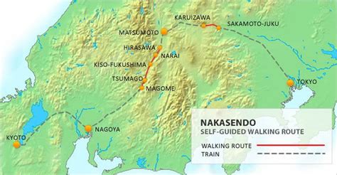 Find walking maps and guidebooks, self guided walking holidays and hiking tours. Nakasendo Trail (Following Ancient Footsteps In Japan ...