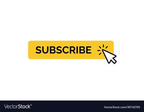 Youtube Yellow Subscribe Button
