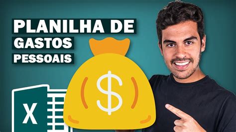 Planilha De Gastos Pessoais No Excel Simples E Prática Youtube