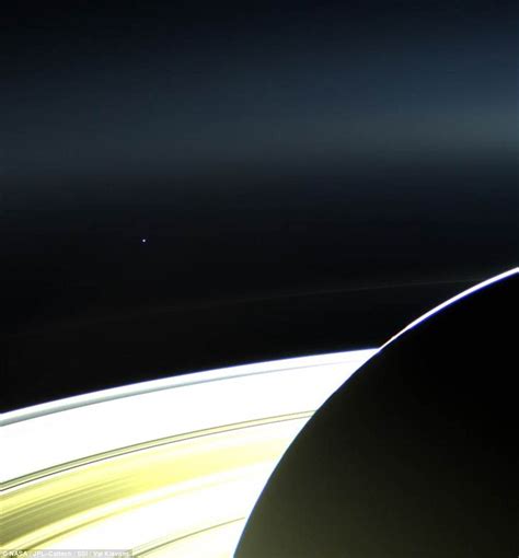 Cassini First Pictures Of Earth Taken From Nasa Spacecraft Orbiting