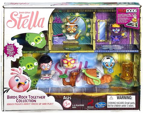 Angry Birds Telepods Birds Rock Together Figure Collection Stella