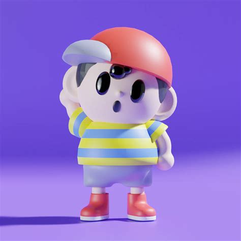 Ness Earthbound By Butylhorse On Deviantart