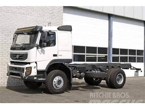 Volvo Fmx 400 4x4 Rhd Chassis Cabin 2 Units Chassis Cab Trucks