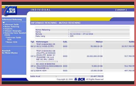 5 Cara Melihat Mutasi Rekening Bca Lebih Dari 3 Bulan Atmnesia