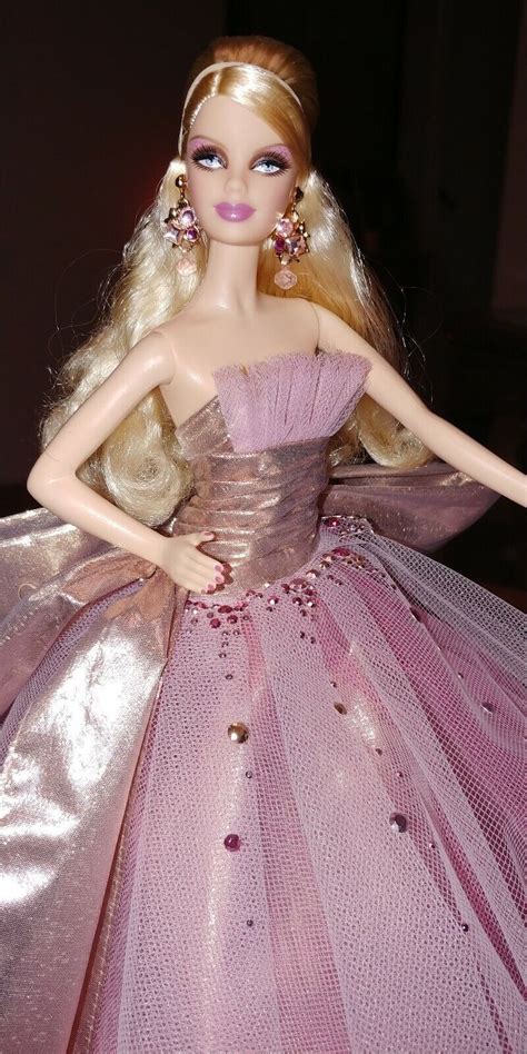 2009 holiday barbie doll beautiful gown ebay