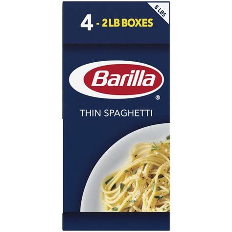 Barilla® Thin Spaghetti Pasta (2 lb) - Instacart