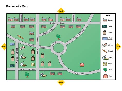 Neighborhood Map For Kids