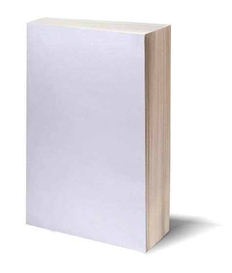 Blank Book Cover Psd