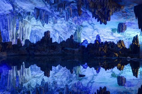 Reed Flute Cave 4k Ultra Hd Wallpaper Background Image