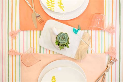 Diy Placemats For The Perfect Table Setting