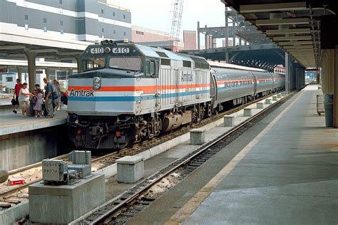 Amtrak 410 At Boston South Station July 1994 This Is The Flickr