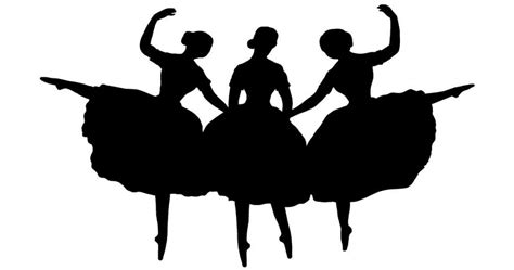 Ballet Dancer Silhouettes Karens Whimsy