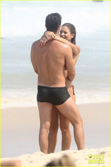 diego boneta goes shirtless packs on pda with girlfriend mayte rodriguez in brazil photo