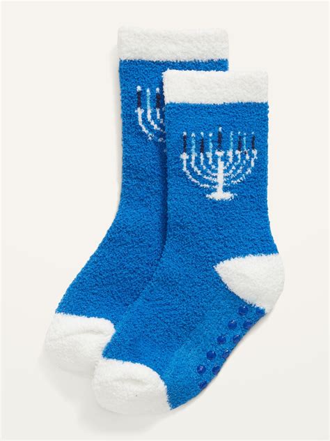 Unisex Hanukkah Print Cozy Socks For Toddler And Baby Old Navy