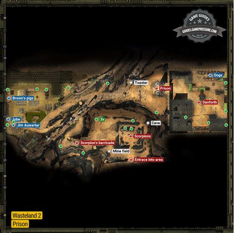 The Prison Prison Locations Wasteland 2 Game Guide And Walkthrough