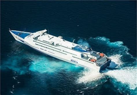 View schedules and book online your tickets! Sea Jets Tera Jet ferry review and ship guide