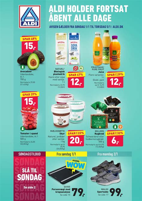 Aldi - Nuværende tilbud 12.01 - Tilbudsaviser, Kampagner