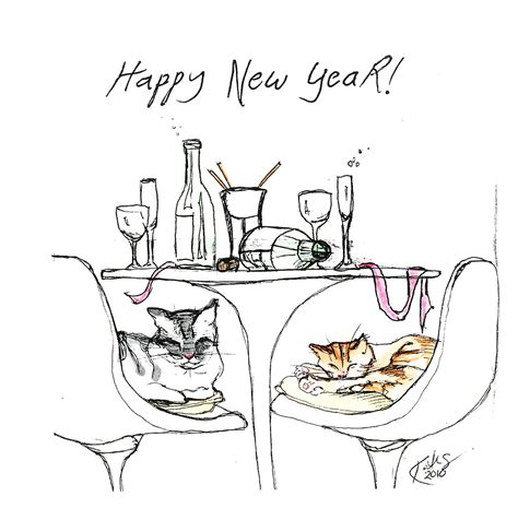 The Cat Ladies Happy New Year