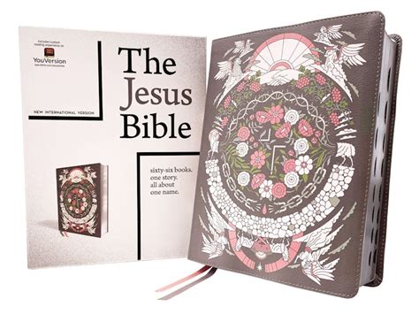 The Jesus Bible Artist Edition Niv With Thumb Tabs To Help Locate