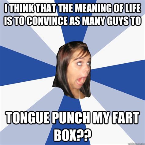 Sei Aufgeregt Erneut Einfügen Viele Tongue Punch In The Fart Box