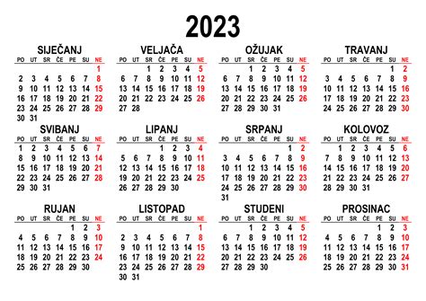 Kalendar 2023 Kalendarisu