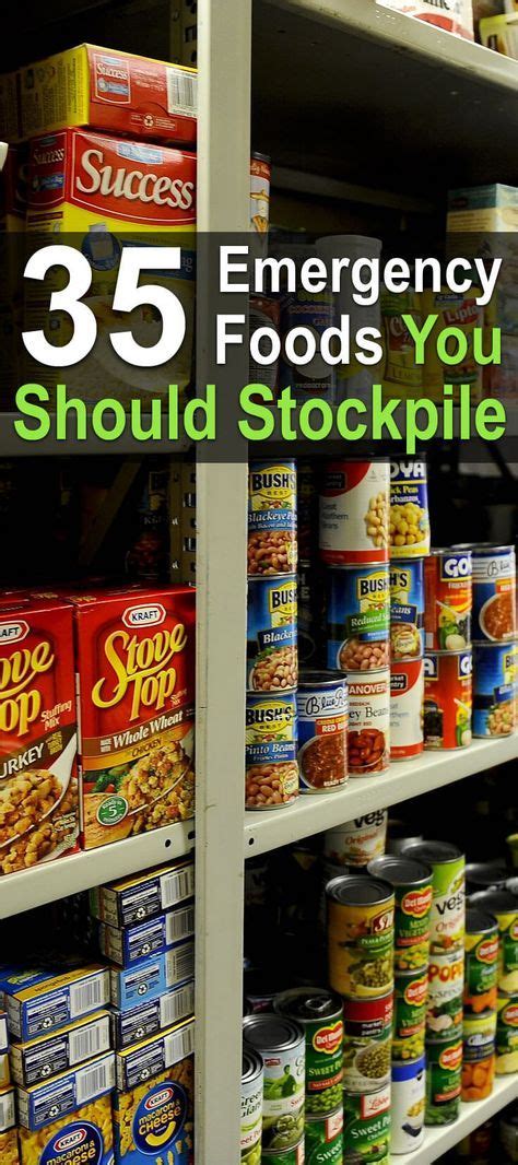 Even if total collapse may be years away, it pays to have a stockpile at hand well in advance to avoid having to scramble for scarce food supplies. Here you'll find a list of 35 emergency foods you should ...