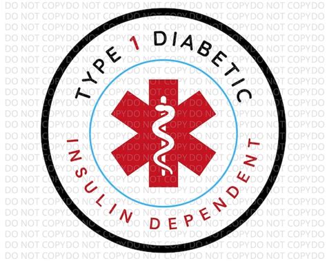 Type 1 Diabetes Awareness T1d Insulin Dependent Svg Png Etsy