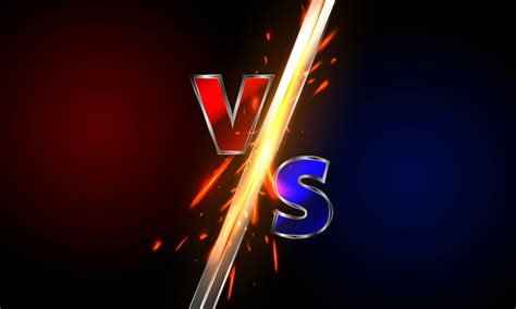 Premium Vector Versus Logo Vs Letters For Sports And Fight Competition