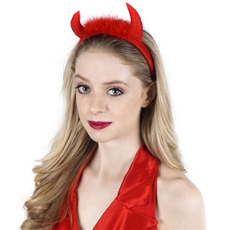 Devil Ears Feather Headband Free Shipping On Orders Over 45