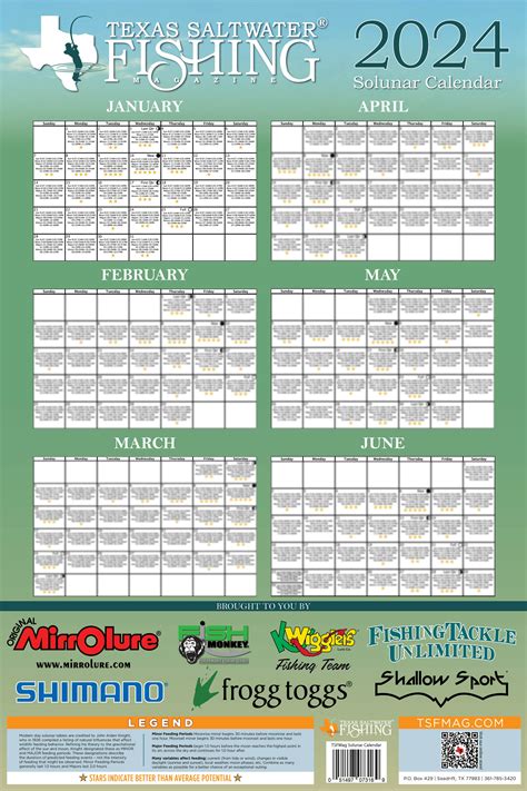 Solunar Calendar 2024 - Berty Veronika