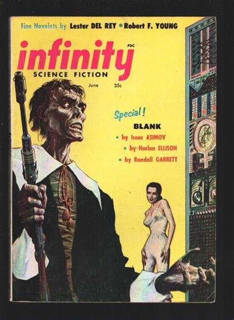 Infinity Science Fiction 61957 Royal Horror Cover Harlan Ellison Isaac