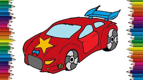 Learn how to draw autobot simply by following the steps outlined in our video lessons. How to draw a race car step by step easy - Car drawing and ...