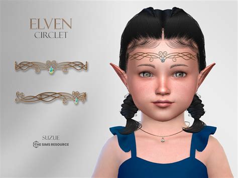 The Sims Resource Elven Circlet Toddler