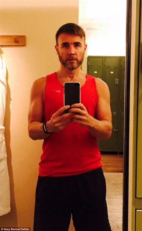 Take That Fans Get Hot Under The Collar For Gary Barlows Buff Gym