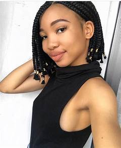 Layered Pixie Braids