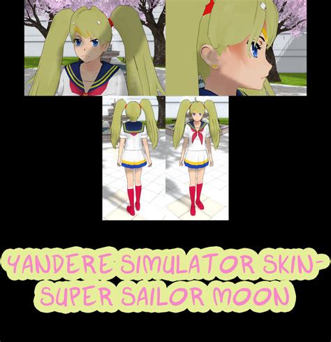 Yandere Simulator Super Sailor Moon Skin By Imaginaryalchemist On