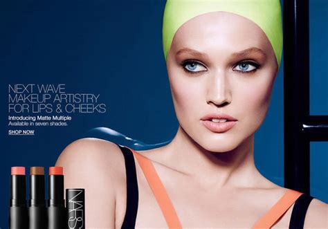 Swim Inspired Makeup Ads Nars Matte Multple Collection