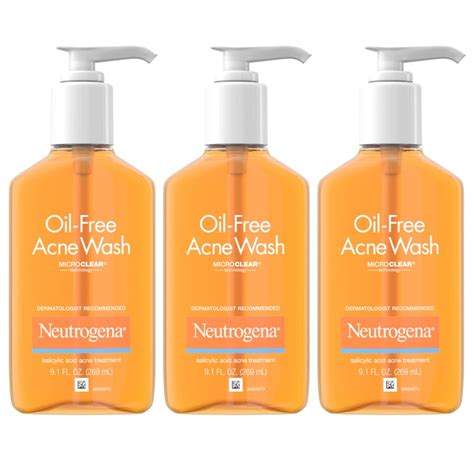 Buy Neutrogena Oil Free Acne Fighting Facial With Salicylic Acne