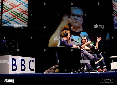 Simon Mayo And Mark Kermode Bbc Radio 5 Live Octoberfest In Sheffield Friday 121012 Stock